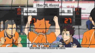 EPIC HAIKYUU MOMENT