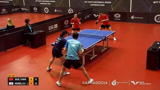 XUEFEI/HANFEIER-LI YU-JHUN/HUNG JING-KAI-WTT Feeder Cappadocia 2025-MAIN DRAW-QU