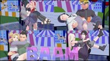 BAAM【NARUTO MMD】NARUHINA＆SASUSAKU＆SHIKATEMA＆SAIINO