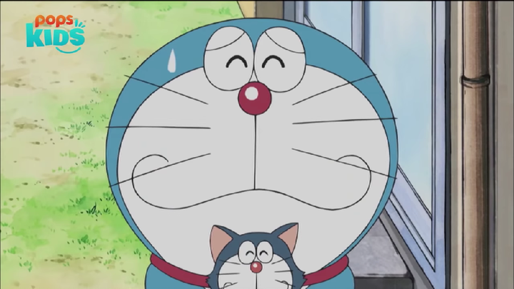 Doraemon nhặt được Chiếc mèo giống hết Doraemon