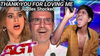 Golden Buzzer! Filipino participant makes the jury cry when singing the song Thank You For Loving Me