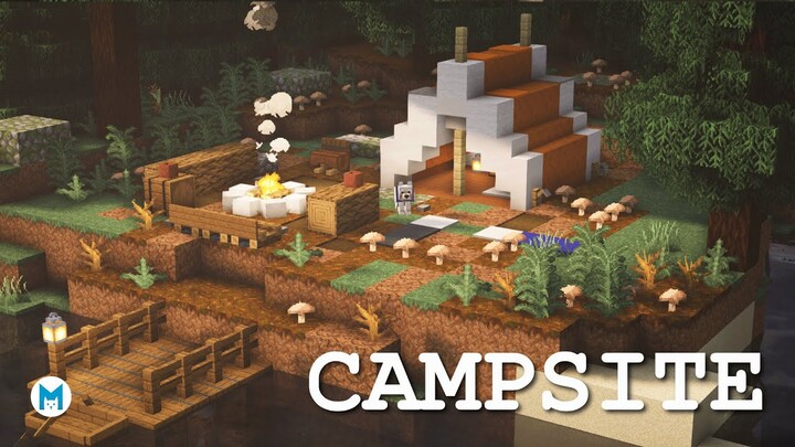 Minecraft | How to Build a Campsite