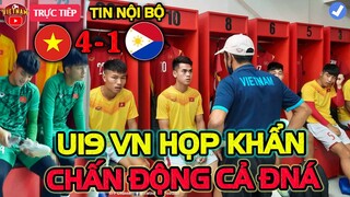 Sau Trận Thắng 4-1 U19 Philippines, HLV U19 Việt Nam Họp Khẩn Khiến Cả ĐNA Chấn Động