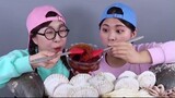 Luộc hải sản cay Mukbang siêu cay siêu dài #amthuc