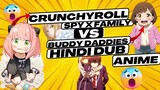 Crunchyroll BUDDY DADDIES Hindi Dub is BETTER than SPY X FAMILY | Yamada-kun at Lv999 Hindi Dubbing🔥