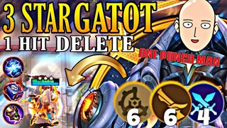 3 STAR GATOT ONE HIT DELETE ONE PUNCHMAN + ENCHANTED TALISMAN + CONCENTRATED ENERGY COMBO !