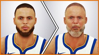 How NBA 2K players could look at old age ?