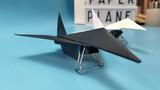 Paper folding|The most handsome paper airplane
