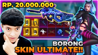 NEKAT GACHA SKIN ULTIMATE P90 SENILAI RP 20.000.000 ?! BAGUS BANGET JADI SENJATA ROBOT - PUBG MOBILE