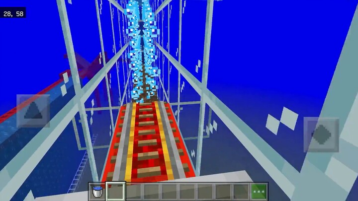 [Minecraft] Suggested change to: Wanning roller coaster