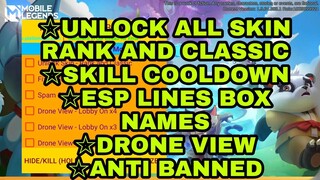 Latest | Mobile Legends : Bang Bang | ESP BOX | ESP COOLDOWN | DRONE VIEW  | FIXED 100% ANTI BANNED