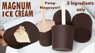 3 INGREDIENTS MILO MAGNUM | HOW TO MAKE MAGNUM | ICE CREAM | NEGOSYONG PATOK MALAKI ANG KITAAN