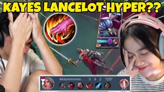 Ketika KAYES Pake Lancelot Hyper!! Gw Yang Stress Liatnya!! - Mobile Legends