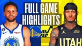 WARRIORS vs JAZZ FULL GAME HIGHLIGHTS | November 25, 2022 | Warriors Jazz Highlights NBA2K23