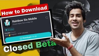 How to download rainbow six mobile closed beta / Rainbow six mobile closed beta release date