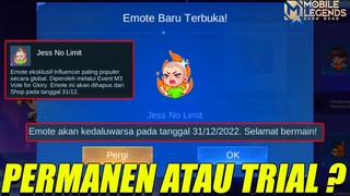 BELI SEMUA BATTLE EMOTE PAKAI M-WORLD FRAGMENT! TRIAL APA PERMANEN EMOTENYA ?? | MOBILE LEGENDS