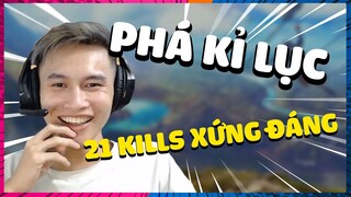 [Garena Free Fire] Solo Squad và phá kỷ lục cá nhân 21 mạng 1 trận  |Thành Mốc