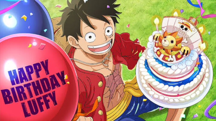 ONE PIECE: HAPPY BIRTHDAY LUFFY