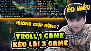 GẦY CAY CÚ TROLL CHO GAME THUA VÌ GẶP PHẢI THANH NIÊN TRẺ TRÂU TỚI MỰC ĐỘ NÀY