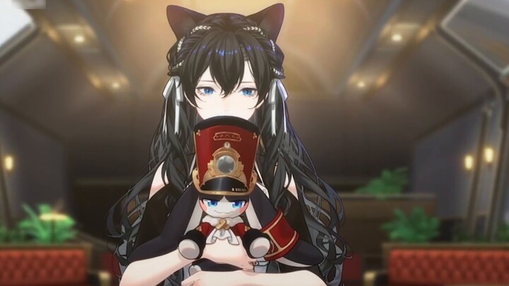 [Live2D model dynamic pendant] Pam, the train conductor: Passenger, please keep social distance! !
