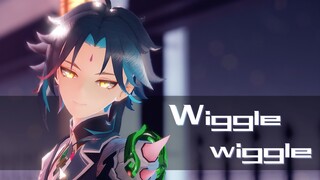 【4K|原神MMD|魈·夜凛鸢风】  ◆🔷 Wiggle wiggle 🔷◆【强扭的瓜不甜也得甜】