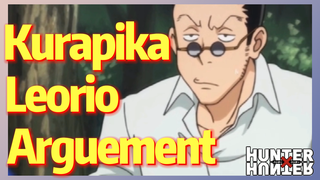 Kurapika Leorio Arguement