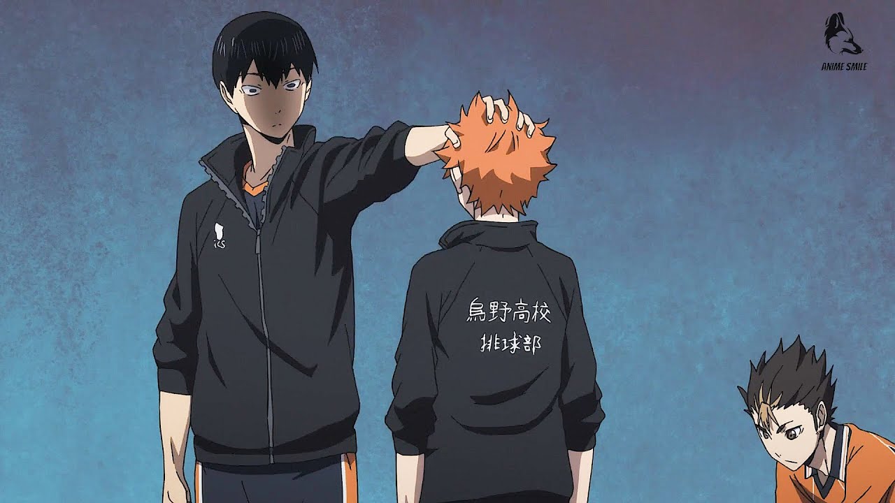 ハイキュー Haikyuu 飛雄がからかったので怒っている日向は日向の頭をつかみました Angry Kageyama Grabbed Hinata S Head Bilibili