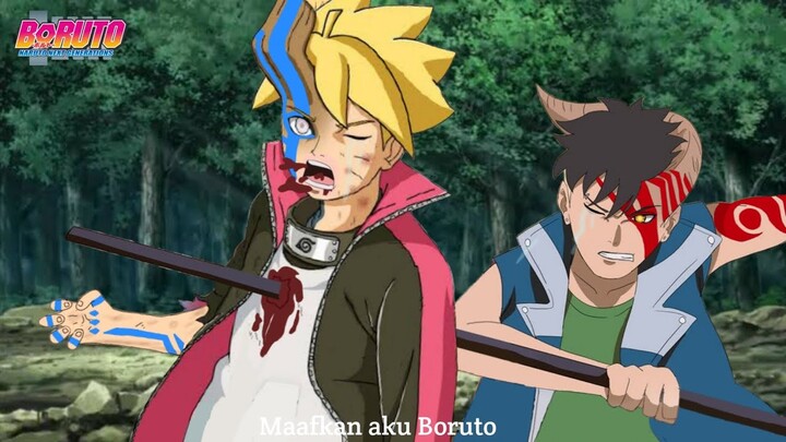 Naruto menyebut kawaki sebagai iblis terkutuk setelah membunuh boruto [R 66 Full]
