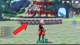 Kazuha vs 150 Hilichurls! gameplay!! Genshin Impact