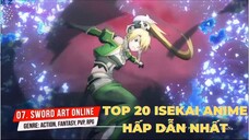 Top 20 bộ anime Isekai hay nhất phải xem - Phần 3