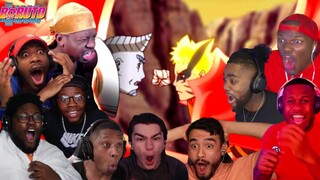 NARUTO BARYON MODE VS ISSHIKI BORUTO EPISODE 217 BEST REACTION COMPILATION