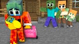 Monster School : Baby Zombie Mommy, Please go Home - Sad Story - Minecraft Animation