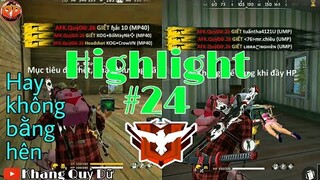 Highlight FreeFire - Quá hên đến từ vị trí Quỷ Dữ | AFK Quỷ Dữ