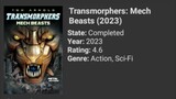 transmorphers mechanic beast 2023 by eugene