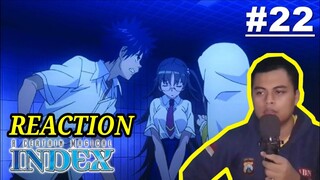 Toaru Majutsu No Index S1 22 Reaction (Indonesia)(Reaksi) Bongol Pika