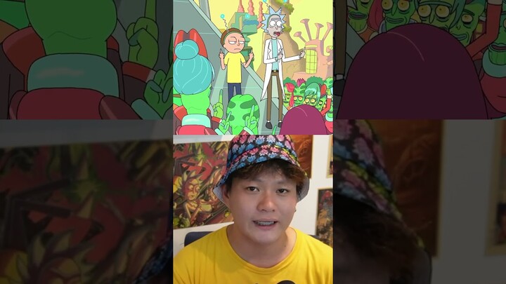 เมื่อชูนิ้วกลางคือสันติระหว่างดวงดาว #rickandmorty #เรื่องนี้ต้องดู #tooneytunes  #ริคแอนด์มอร์ตี้