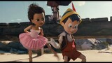Pinocchio(2022) Scene: Marionette doll girl likes Pinocchio(4KHD) Movie #pinocchio #disney😱