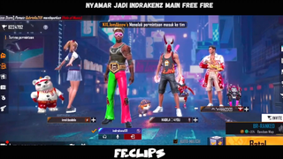 nyamar jadi indrakenz main free fire - gimana ya reaksi public ?