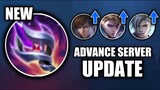 NEW ITEMS ARE BACK AND BUFFED GUSION AAMON ALUCARD BANE | adv server update