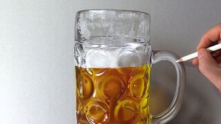 [Painting] 3D Beer On Draft! Looking At It And Quench Your Thirst!