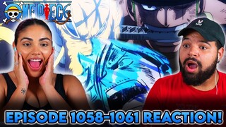 ZORO'S CURSED SWORDS AND SANJI WINS! | One Piece Episode 1058, 1059, 1060, 1061 Reaction