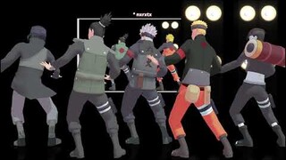 Let's Go【NARUTO MMD】NARUTO*KAKASHI*SASUKE*SAI*SHIKAMARU