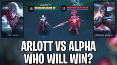 Arlott Vs Alpha - Siapa Fighter Terkuat? MLBB