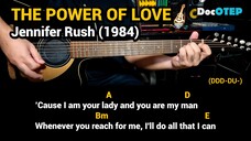 The Power Of Love - Jennifer Rush (1984) Easy Guitar Chords Tutorial with Lyrics Part 1