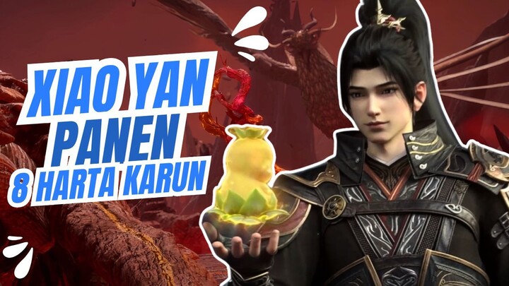 BTTH 135Xiao Yan Panen 8 Harta Di Reruntuhan Dou saint