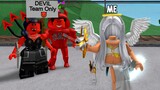 I Found DEVIL Teamers, So I GO UNDERCOVER as a ANGEL..(Murder Mystery 2)