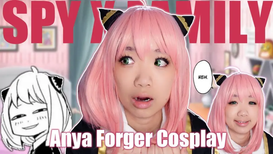 Spy X Family Anya Forger Cosplay Makeup/Tutorial - Bilibili Spy X Family Anya Forger Cosplay Makeup/Tutorial - Bilibili
