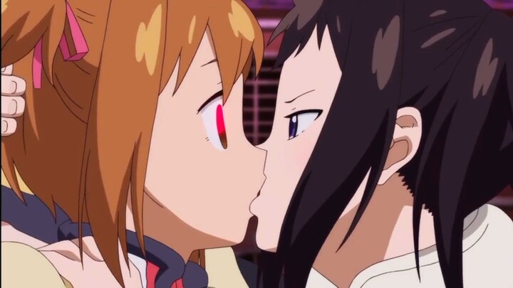 besos anime Yuri | Soul Eater Not | Yuri kiss #1