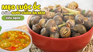 Cách Luộc Ốc Và Pha Nước Chấm Ngon Đúng Điệu | Feedy Món Ăn Ngon