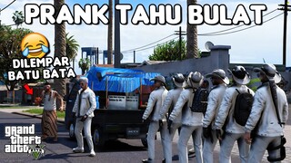 PRANK TAHU BULAT LEMPAR BATU BATA - GTA 5 ROLEPLAY